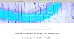 Desktop Screenshot of bottlerocketspress.com