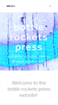 Mobile Screenshot of bottlerocketspress.com